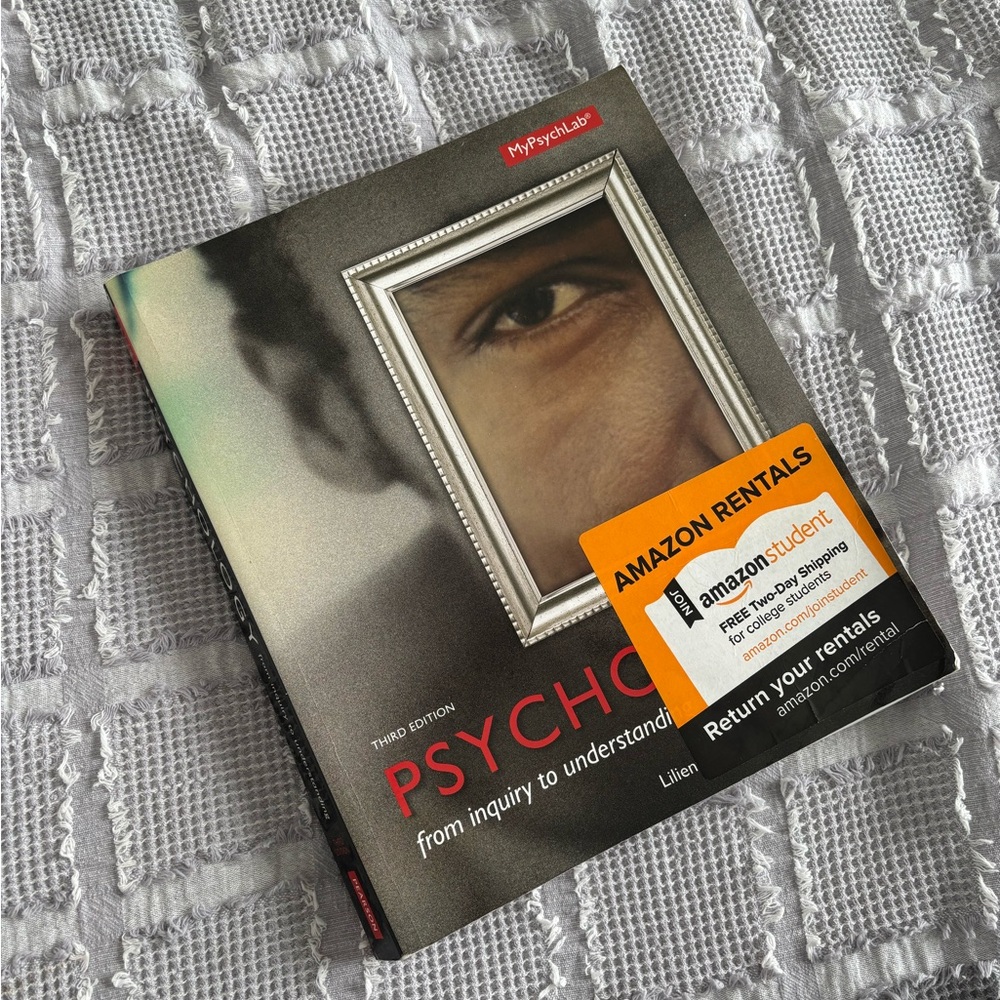 Psychology: From inquiry to Understanding (paperback) (3rd Edition) gently used